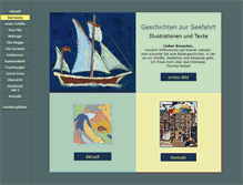 Tablet Screenshot of geschichten-zur-seefahrt.de
